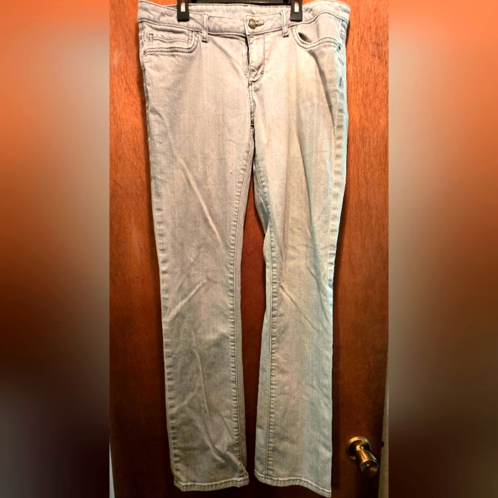 Patagonia Women's Straight Leg Jeans Light Blue/Gray Sz31 - Picture 1 of 10